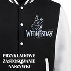 Wednesday Serial Addams Logo Haftowana Naszywka Aplikacja Termo - 005