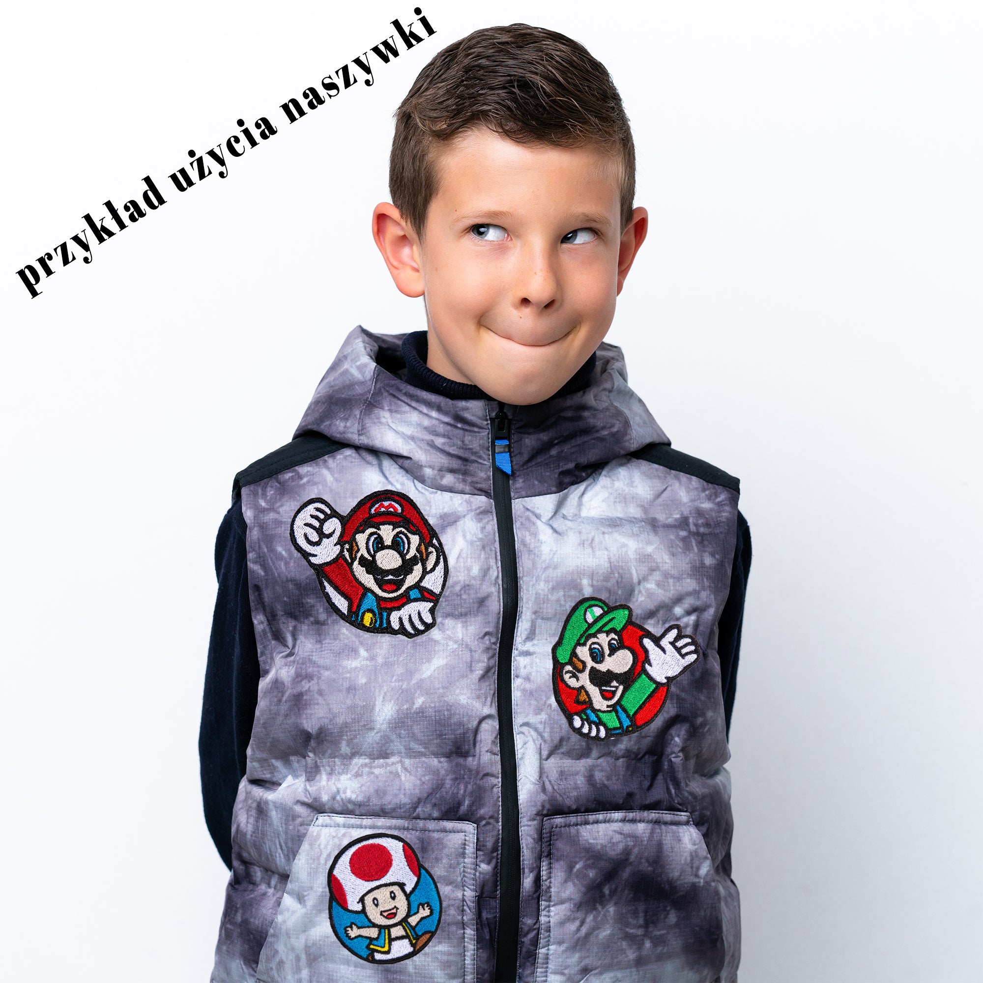 Naszywka Haftowana Aplikacja Termo Naprasowanka - 016 Toad Drugie zdjęcie produktu