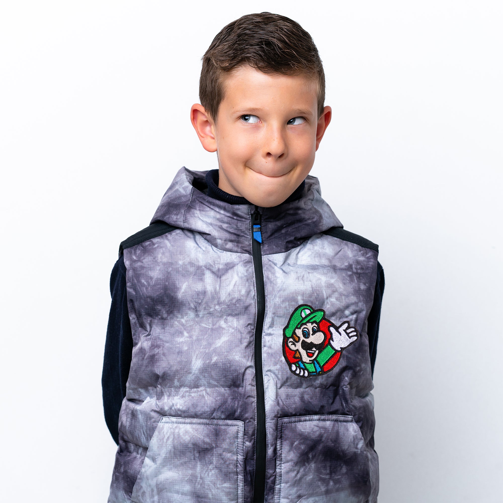 Naszywka Haftowana Aplikacja Termo Naprasowanka - 026 Super Mario Luigi Drugie zdjęcie produktu