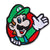 Naszywka Haftowana Aplikacja Termo Naprasowanka - 026 Super Mario Luigi