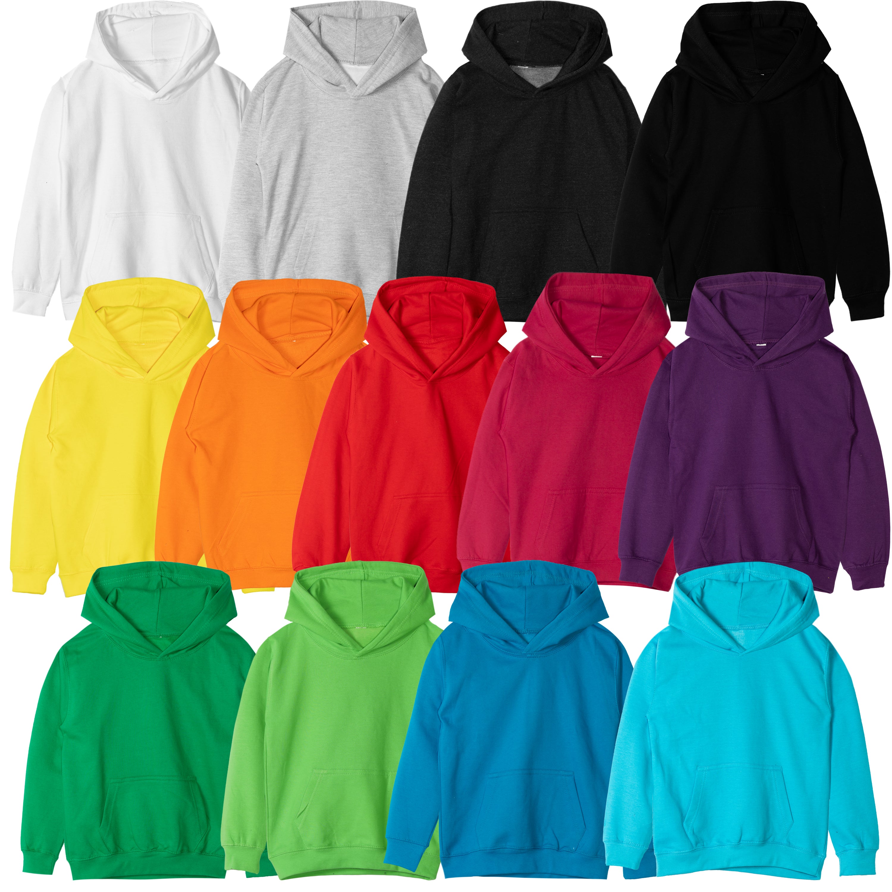 Bluza z kapturem dziecięca Bawełniana Kangurka - Unisex - Wysoka Jakość - Różne Kolory