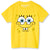 Spongebob - Koszulka / T-Shirt Dziecięcy 100% Bawełna - Żółty C013B