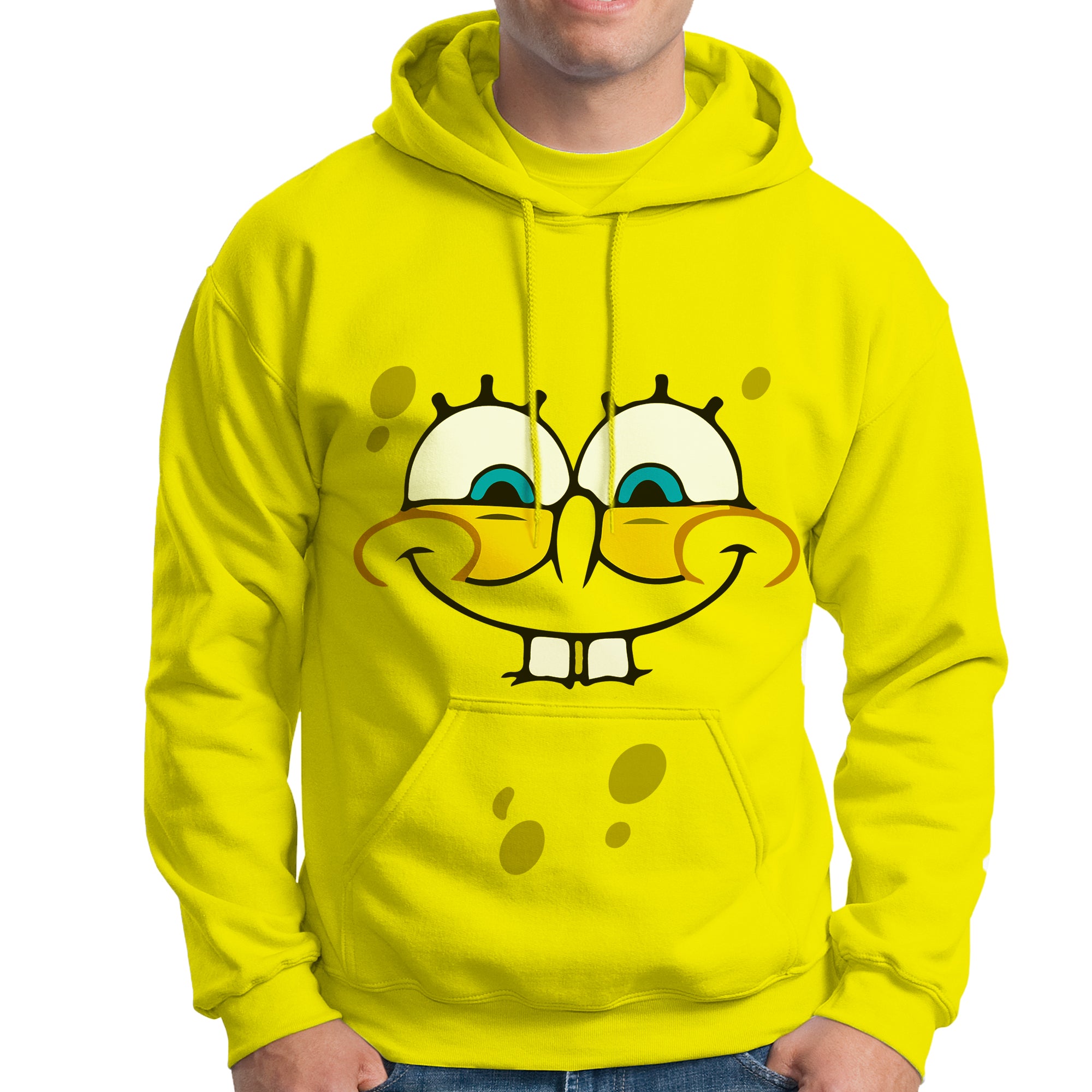 Spongebob Bluza z kapturem Bawełniana Kangurka - Dla Dzieci i Dorosłych Główne zdjęcie produktu