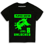 Koszulka dla Gracza na urodziny i nie tylko. Z imieniem i wiekiem dziecka. Neonowy Nadruk