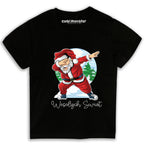 Koszulka świąteczna Dabbing Mikołaj - Czerwona Czarna lub Zielona CHR007