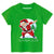 Koszulka świąteczna Dabbing Mikołaj - Czerwona Czarna lub Zielona CHR007