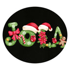 Świąteczna Bawełniana Koszulka T-Shirt dla Rodziny Personalizowana z Imieniem CHR011