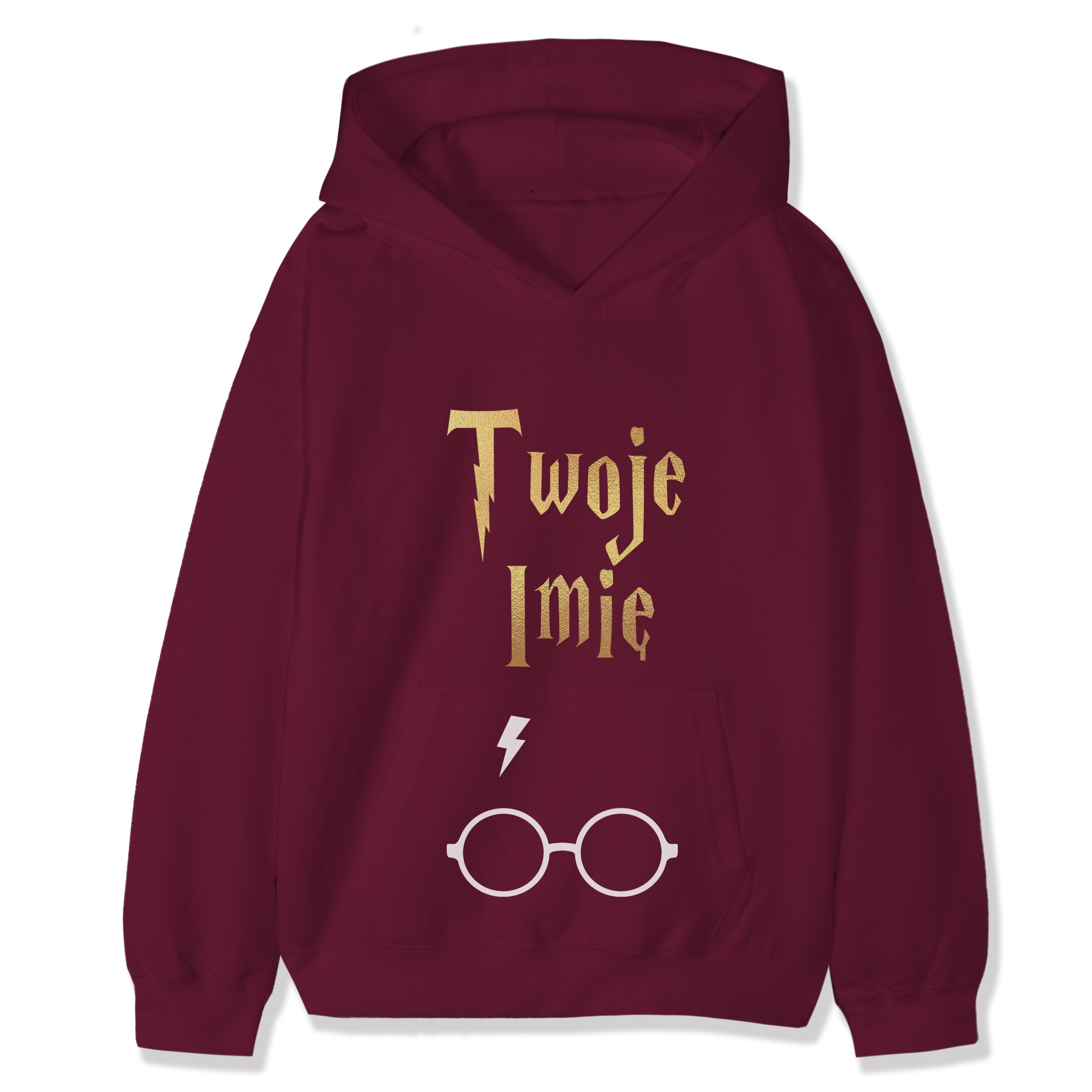 Harry Potter Bluza z Imieniem kapturem Bawełniana Kangurka Drugie zdjęcie produktu