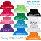 Sonic 2 - Bluza z kapturem Dziecięca Gruba, Ciepła Miękka - Kolory do wyboru