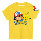 Pokemon - Pikachu - Koszulka / T-Shirt Dziecięcy - Logo - Kolory do wyboru