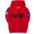 NASA dziecięca, młodzieżowa,  dla dorosłych Bawełniana Bluza z kapturem Kangurka