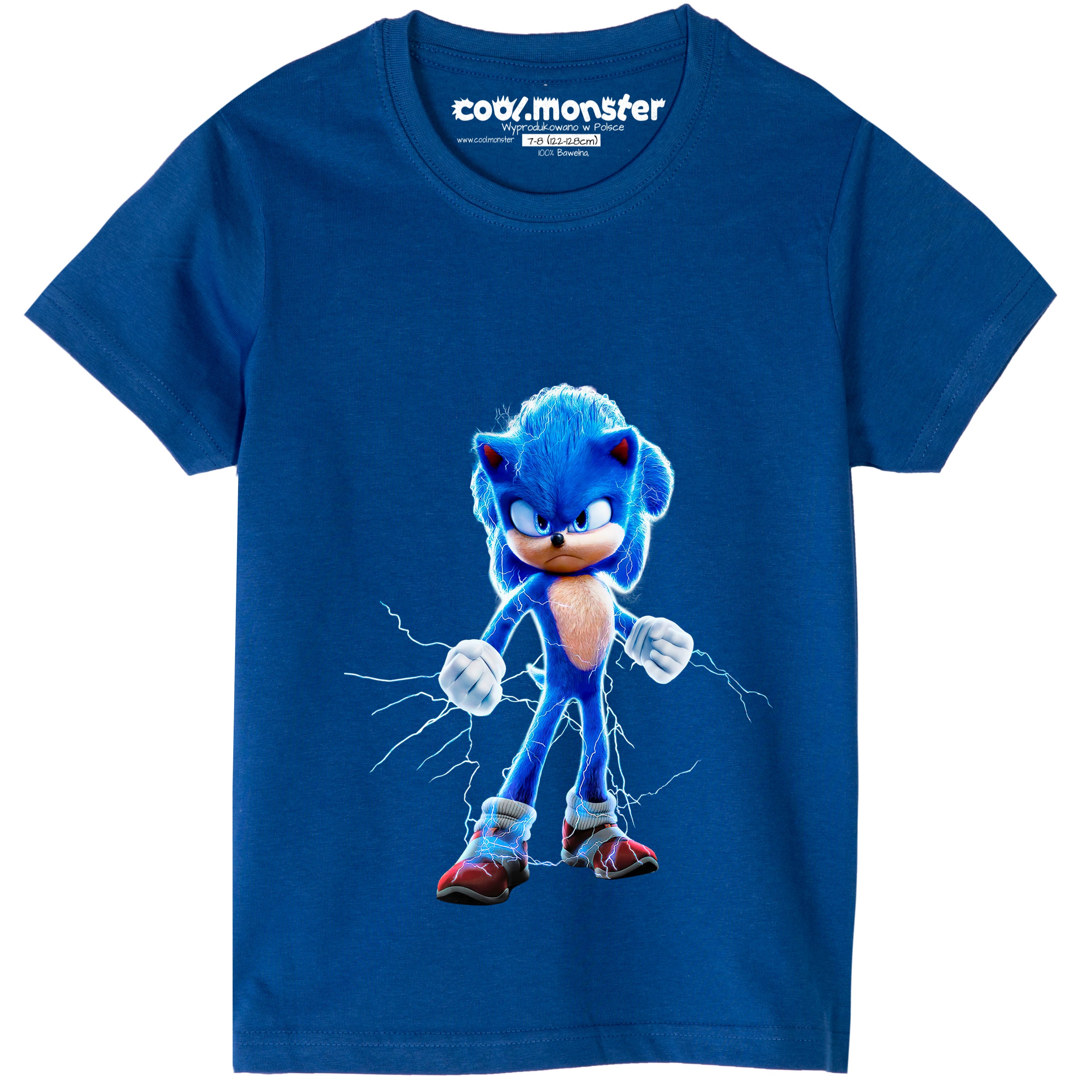 Sonic 2 - Koszulka / T-Shirt Dziecięcy 100% Bawełna