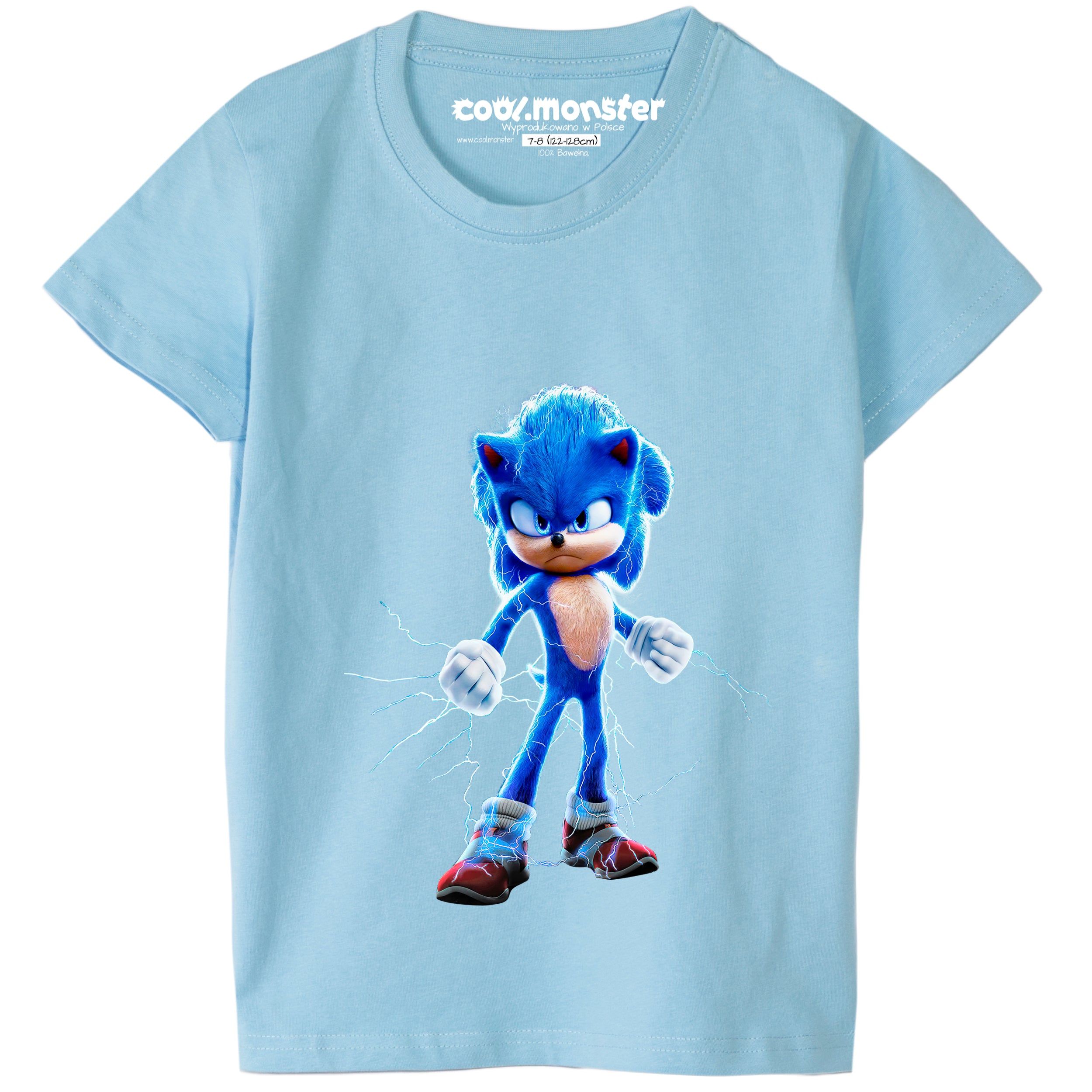 Sonic 2 - Koszulka / T-Shirt Dziecięcy 100% Bawełna