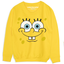 Spongebob Dziecięca Bluza Bawełniana Gruba Ciepła - Żółta - SPO03
