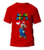 Super Mario - Koszulka Personalizowana / T-Shirt Dla Dorosłych z Imieniem