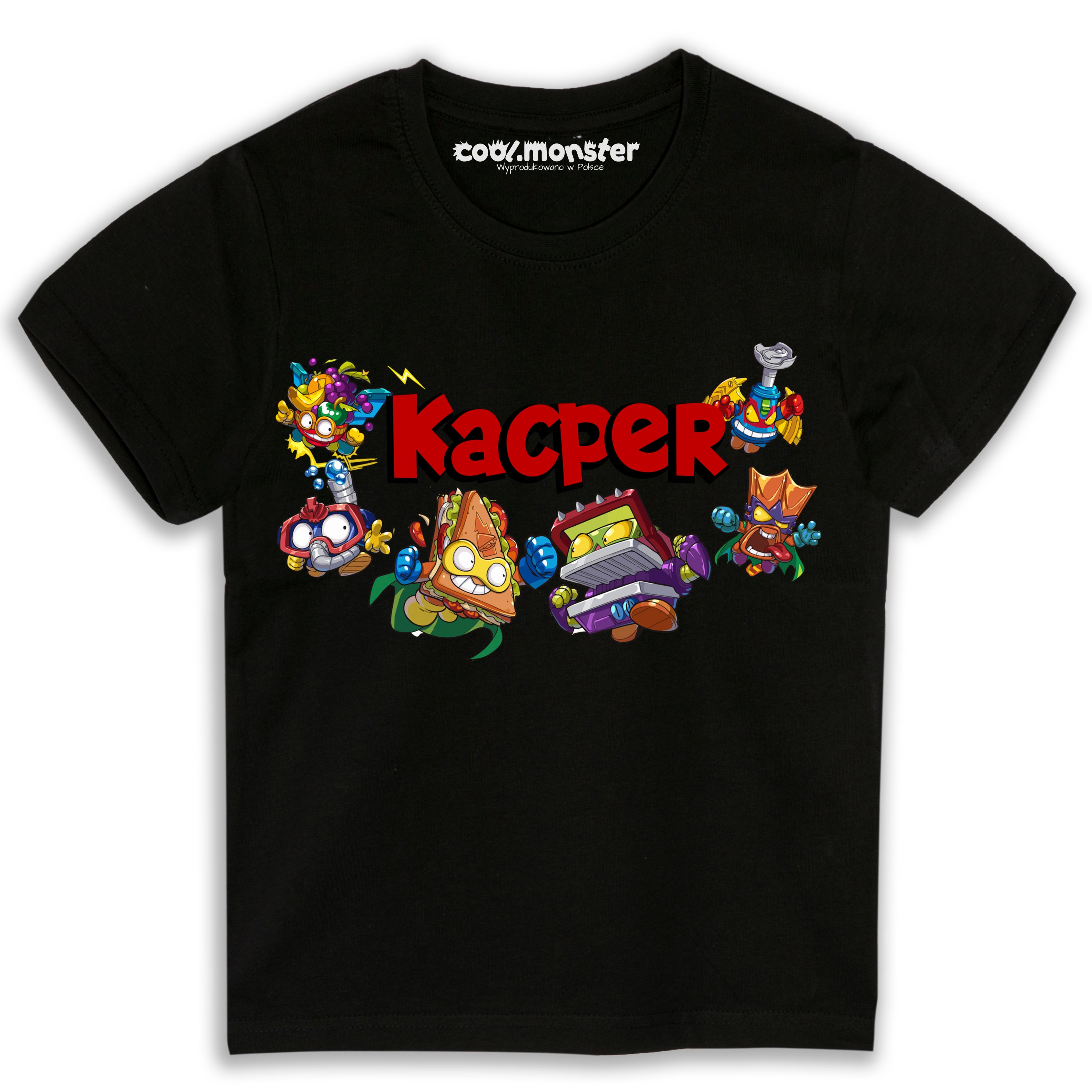 Super Zings - Koszulka / T-Shirt Dziecięcy z Imieniem - Kolory do wyboru Drugie zdjęcie produktu